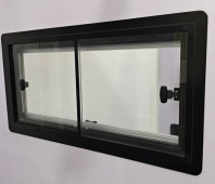 Окно сдвижное для транспортных средств MobileComfort W1060SR, 1000*600mm,  шторка рулонная, антимаскитная сетка